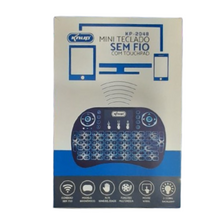 Carregar imagem no visualizador da galeria, Mini Teclado Sem Fio Touchpad Knup Modelo Kp-2048
