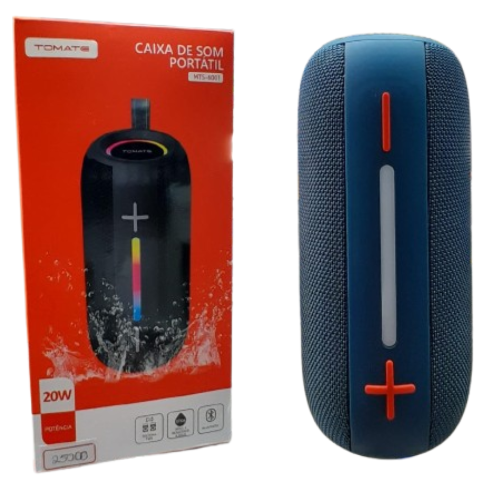 CAIXA DE SOM PORTÁTIL TOMATE MTS-6001