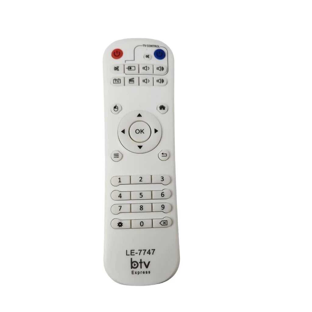 controle compatível com receptor BTV